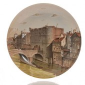 PORCELAINE DE PARIS PLATE, LE