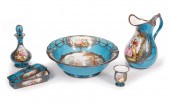 PORCELAINM SILVER OVERLAY TOIL