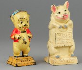 PORKY PIG AND WISE PIG STILL B