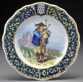 Porquier-Beau Quimper pottery
