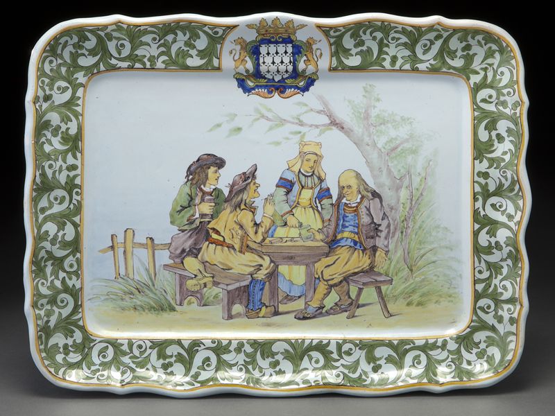 Porquier-Beau Quimper pottery