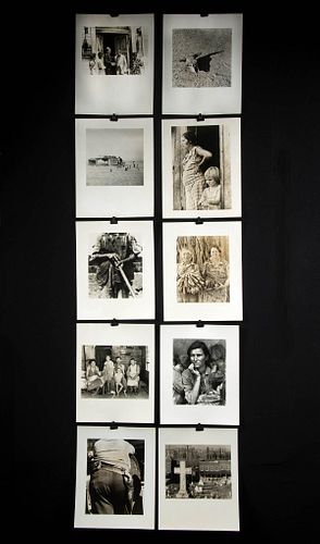 PORTFOLIO OF 10 FSA PHOTOS W/ COVER