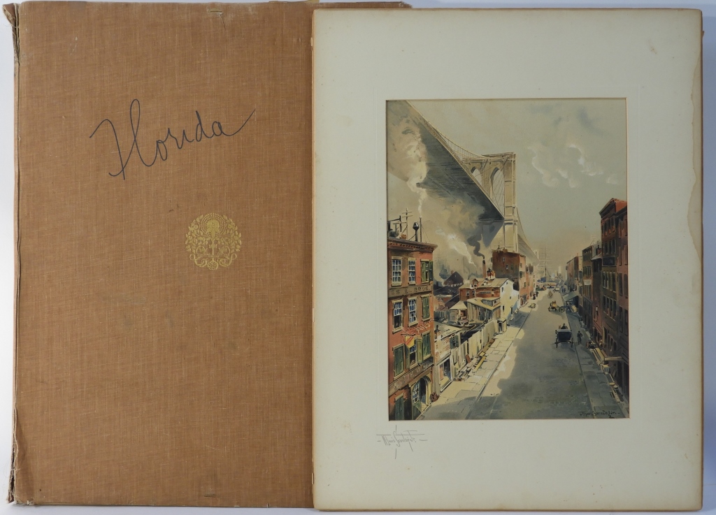 PORTFOLIO OF 8 ETCHINGS JAMES