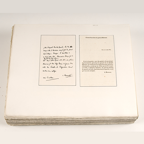 Portfolio of Maps and Letters of