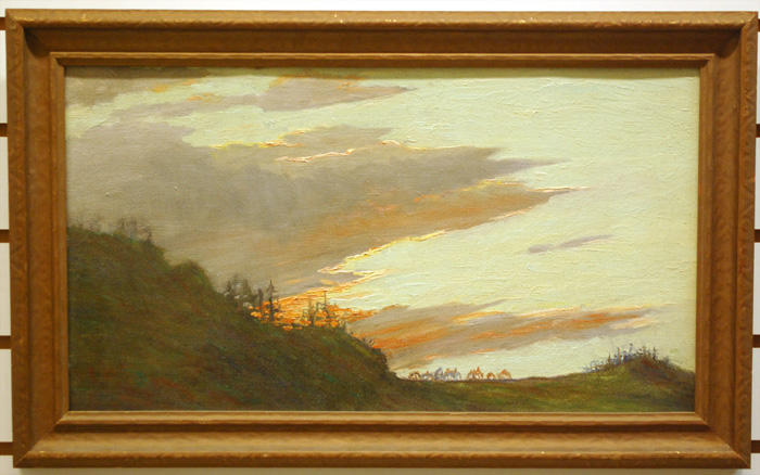 PORTLAND LANDSCAPE OIL ON CANVAS