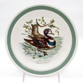 PORTMEIRION CHINA PLATE, BIRDS