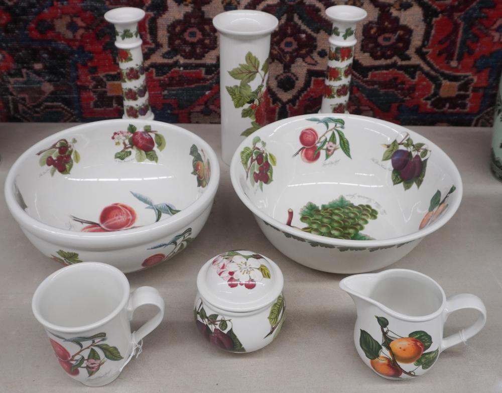 PORTMEIRION 'POMONA' EIGHT-PIECE