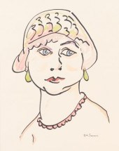 Portrait Bearing the Signature