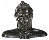 PORTRAIT BUST OF DANTE ALIGHIE
