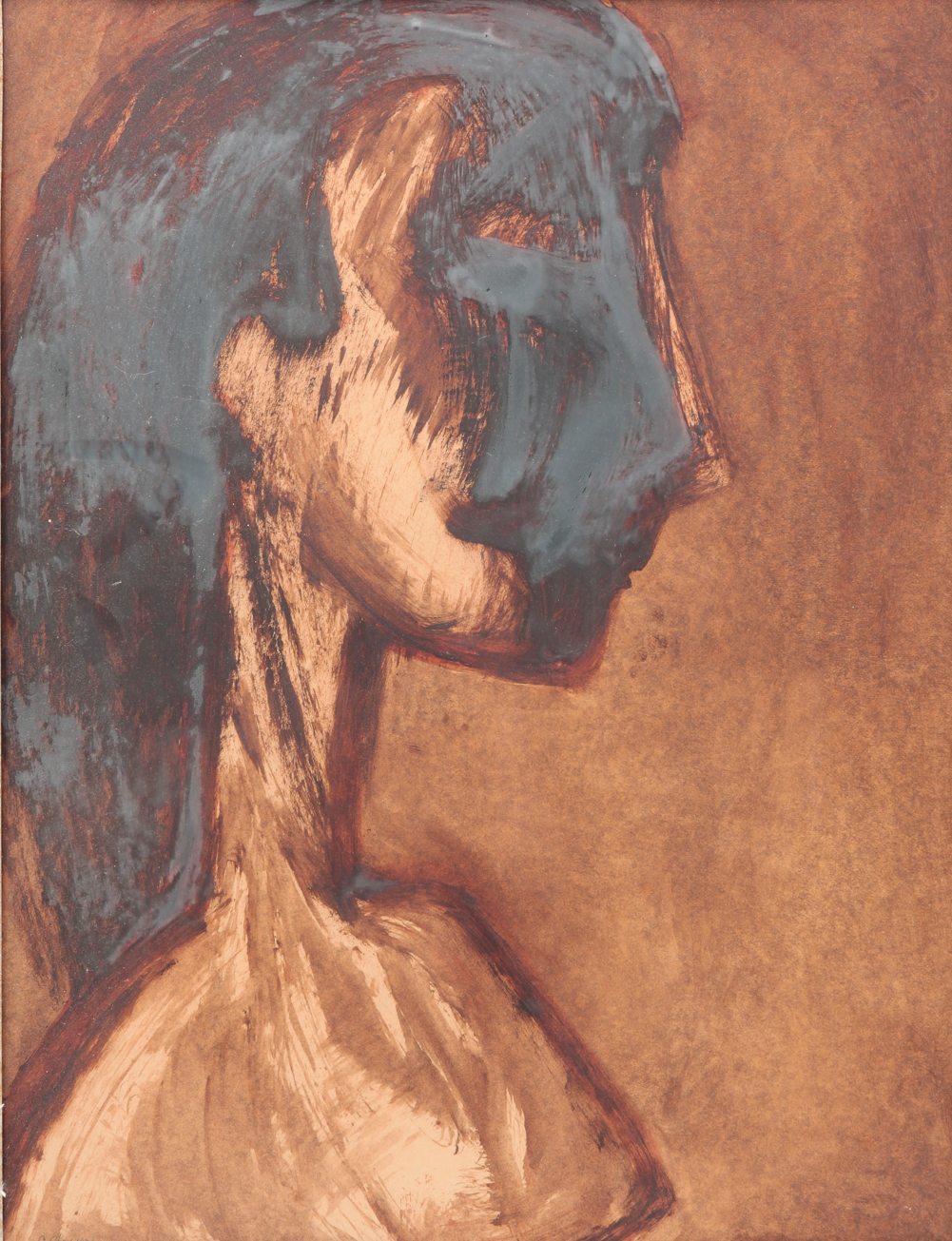 PORTRAIT BY "C. GLOSSER". American,