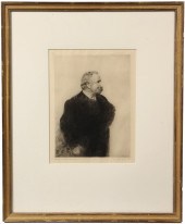 PORTRAIT ETCHING by James Enso
