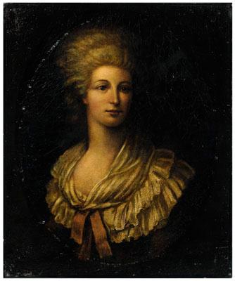 Portrait, follower of Gainsborough,