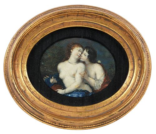 PORTRAIT MINIATURE ATTRIBUTED TO