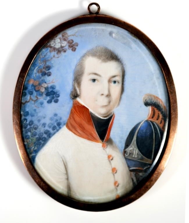 PORTRAIT MINIATURE HAIR JEWELRY,