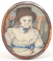 PORTRAIT MINIATURE OF A CHILD,