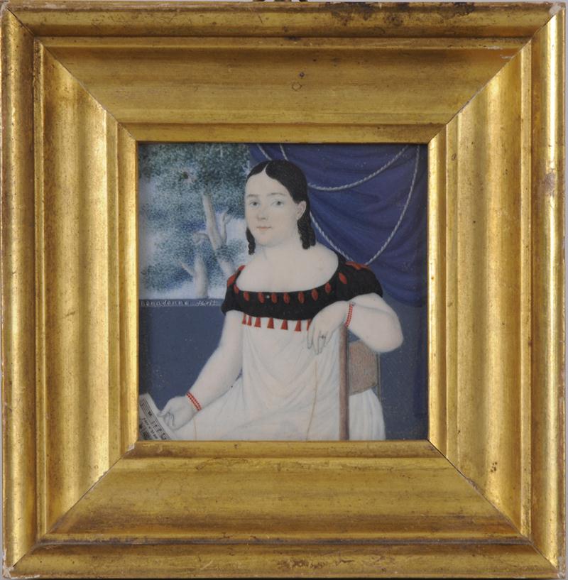 PORTRAIT MINIATURE OF A YOUNG