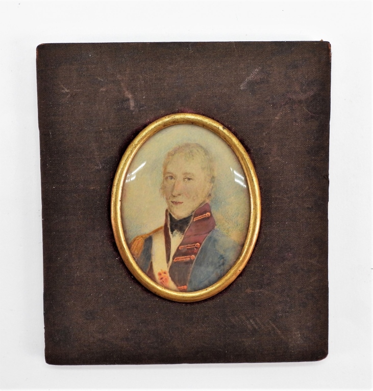 PORTRAIT MINIATURE OF COLONEL