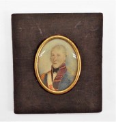 PORTRAIT MINIATURE OF COLONEL
