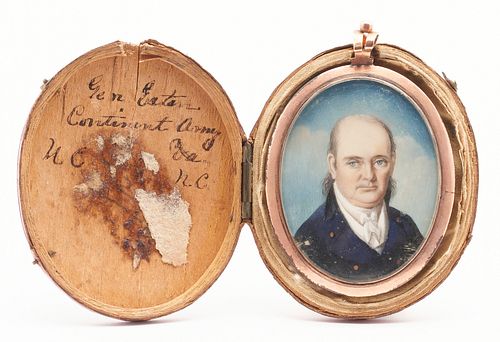 PORTRAIT MINIATURE OF GENERAL