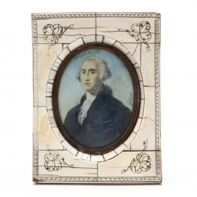 PORTRAIT MINIATURE OF GEORGE