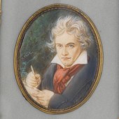 PORTRAIT MINIATURE OF LUDWIG V