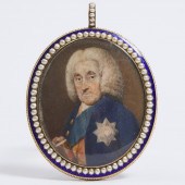 Portrait Miniature of Philip S