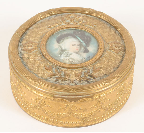 Portrait miniature on ivory of