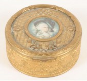Portrait miniature on ivory of