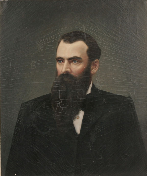 Portrait of 19th century gentleman;