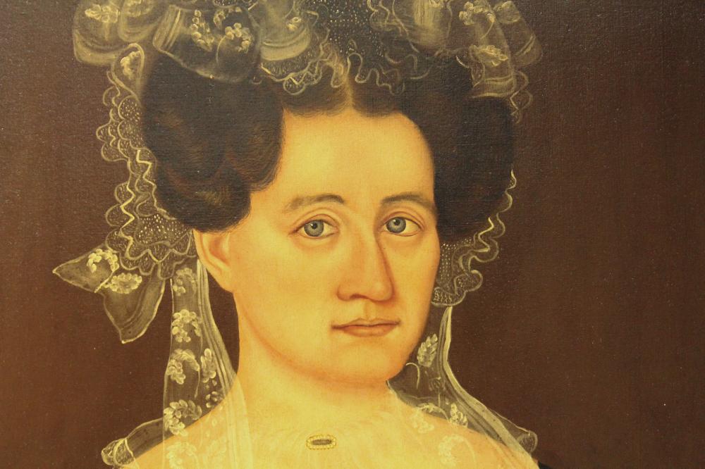 PORTRAIT OF A 19TH CENTURY LADY