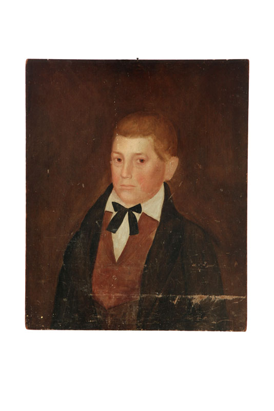 PORTRAIT OF A BOY (AMERICAN SCHOOL