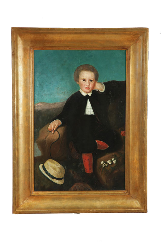 PORTRAIT OF A BOY (AMERICAN SCHOOL
