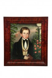 PORTRAIT OF A BOY ATTRIBUTED T