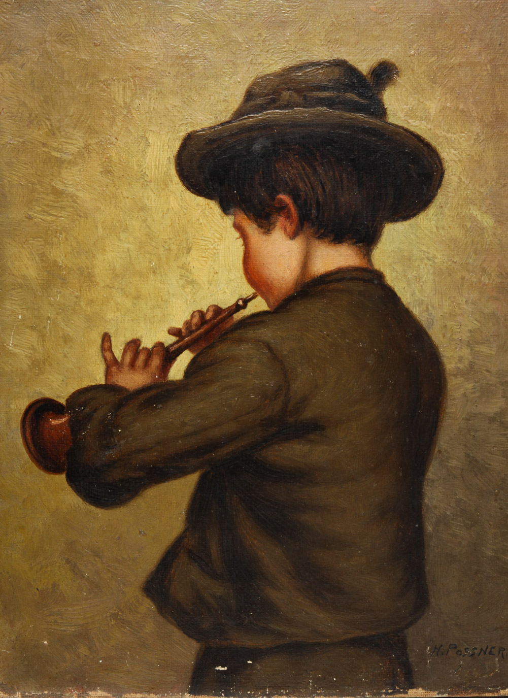 PORTRAIT OF A BOY BY HUGO