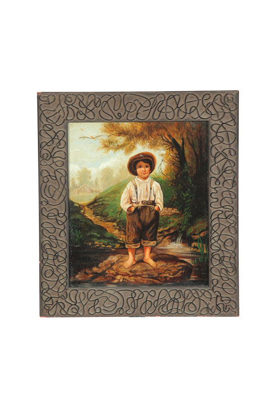 PORTRAIT OF A BOY IN THE STYLE OF