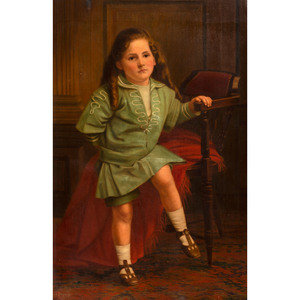 Portrait of a Child in Blue  1910