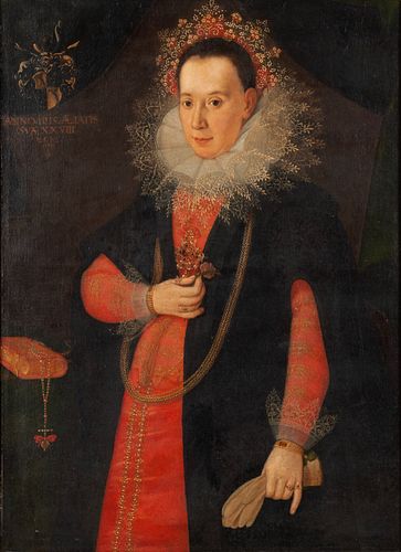 PORTRAIT OF A FEMALE DIGNITARY
