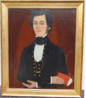 PORTRAIT OF A GENTLEMAN HOLDIN
