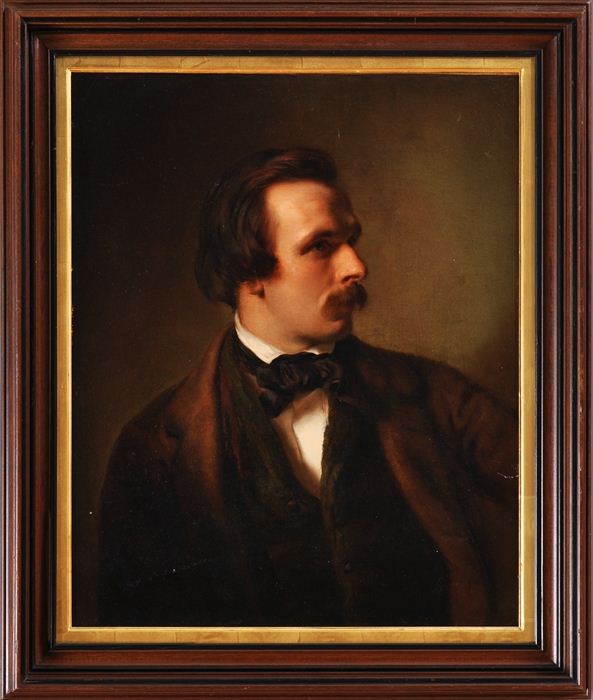 PORTRAIT OF A GENTLEMAN WITH A