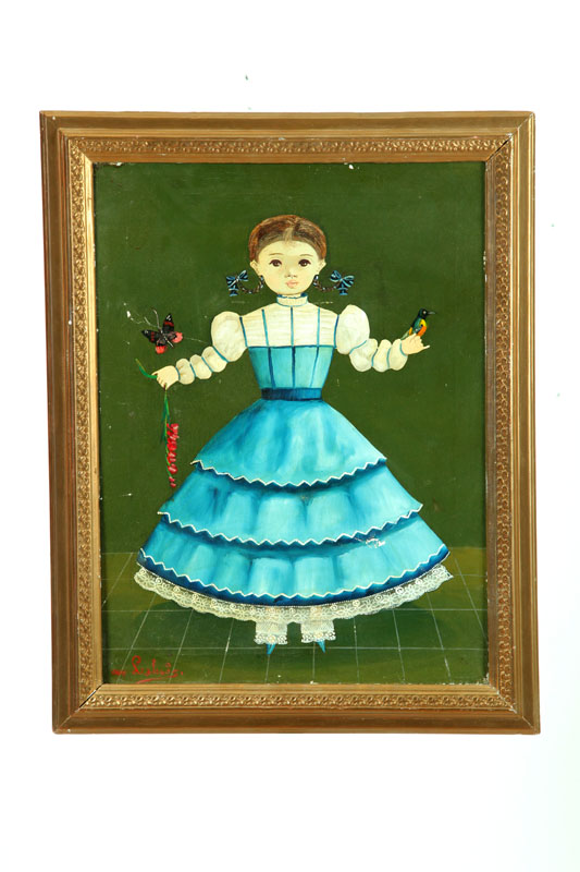 PORTRAIT OF A GIRL BY AGAPITO