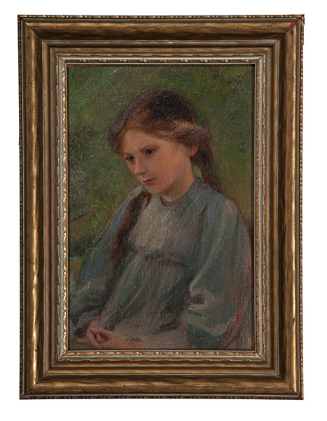 Portrait of a Girl by Glenna