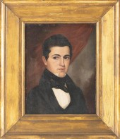 PORTRAIT OF A HANDSOME YOUNG G