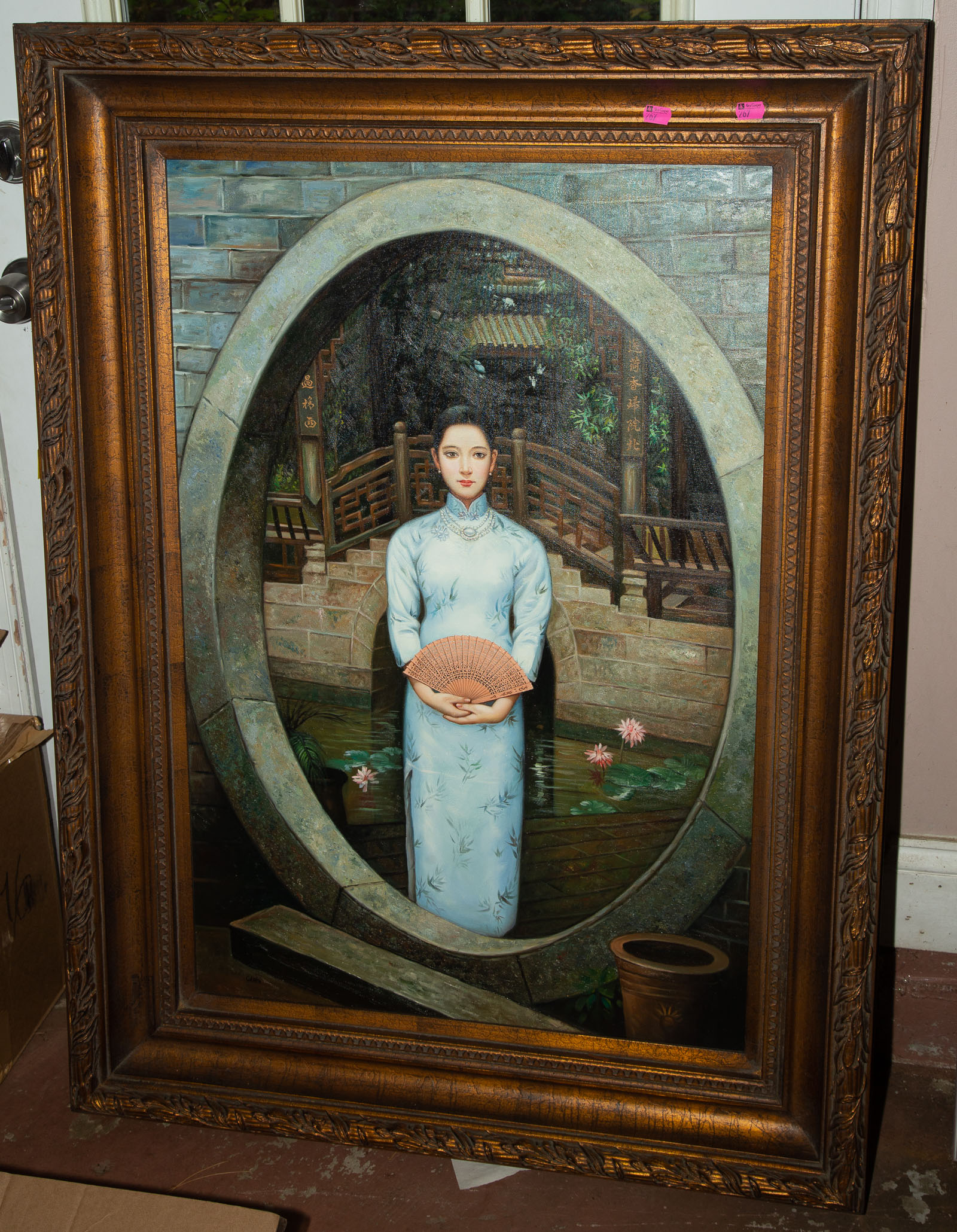 PORTRAIT OF A LADY, GICLEE 36 in.