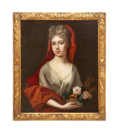 PORTRAIT OF A LADY, STUDIO OF