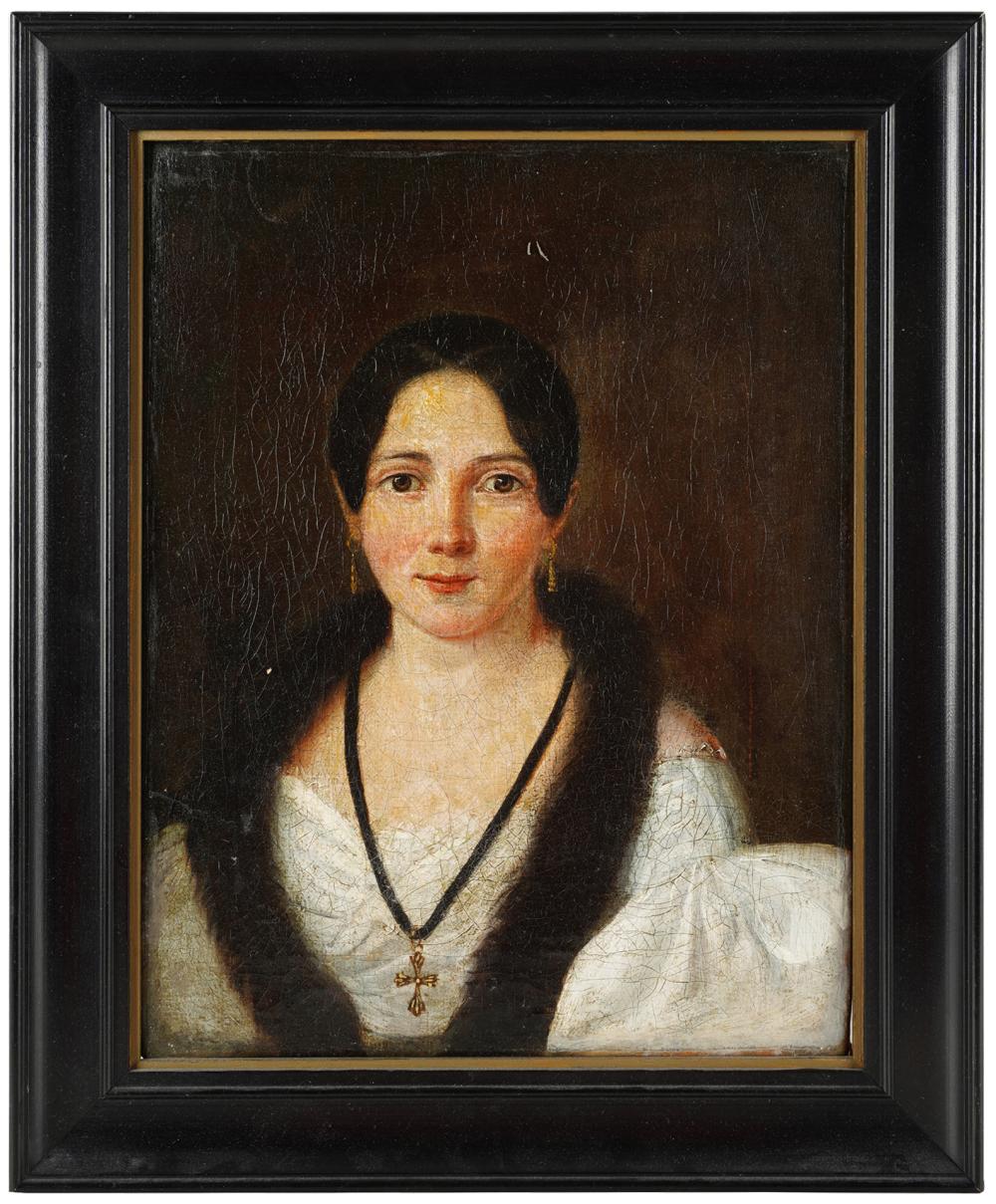 PORTRAIT OF A LADYoil on canvas,