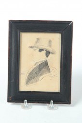 PORTRAIT OF A MAN (AMERICAN SC