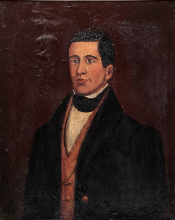 PORTRAIT OF A MAN. American school,