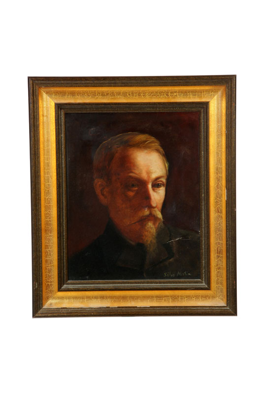 PORTRAIT OF A MAN BY SILAS MARTIN