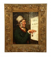 PORTRAIT OF A MAN SIGNED ''G.
