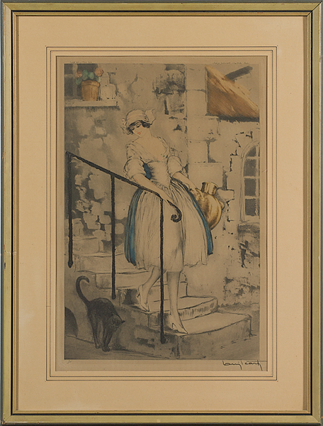 Portrait of a Milkmaid by Louise